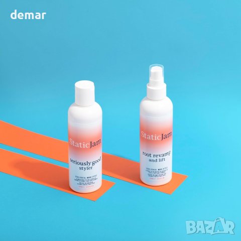 STATICJAM Root Revamp & Lift Спрей за обем на косата, снимка 5 - Продукти за коса - 43961526