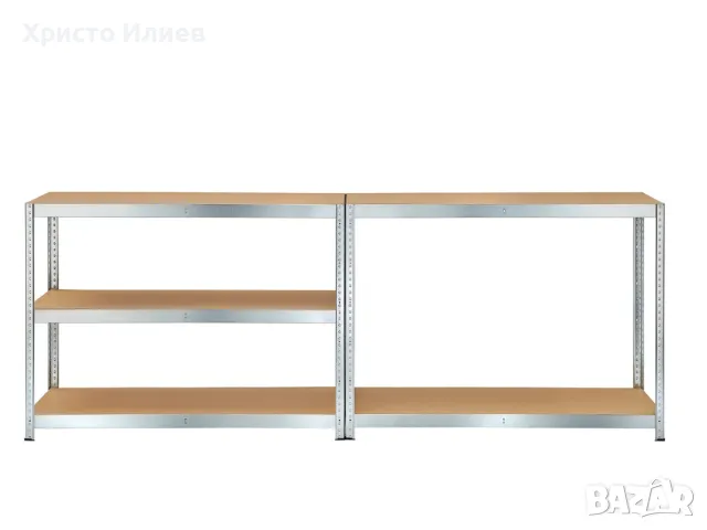 Метален стелаж за съхранение PARKSIDE с висока товароносимост, снимка 5 - Стелажи и щандове - 49460032