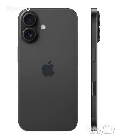 НОВ!!! Apple iPhone 16 Plus, 128GB, 5G, Black + подарък оригинален адаптер Apple , снимка 2 - Apple iPhone - 53056090