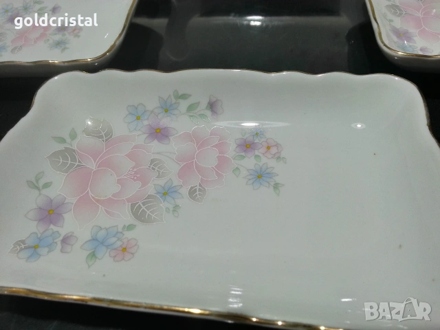 Стар български порцелан чинии , снимка 6 - Антикварни и старинни предмети - 53129128