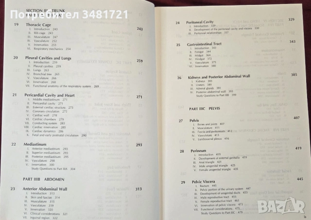 Clinical Anatomy 3rd edition, снимка 4 - Специализирана литература - 53519575