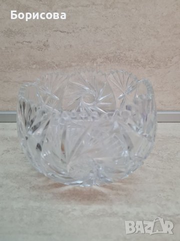 Кристална купа , снимка 3 - Аксесоари за кухня - 38903616