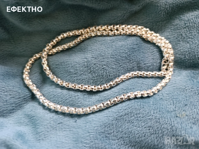 Сребърен ланец,нов-2 модела., снимка 2 - Колиета, медальони, синджири - 14607569