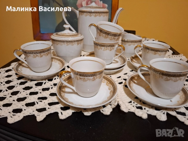 сервиз за кафе, снимка 8 - Други ценни предмети - 52350349