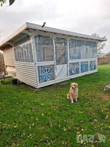 Продавам каравана с изграден навес , снимка 12 - Каравани и кемпери - 53581954