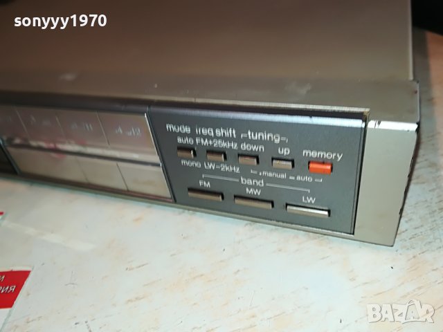TECHNICS ST-8L STEREO TUNER-MADE IN JAPAN 2411221031, снимка 5 - Ресийвъри, усилватели, смесителни пултове - 38779635