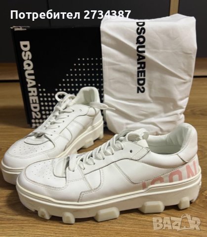 Дамски маратонки Dsquared2, снимка 5 - Маратонки - 43340957