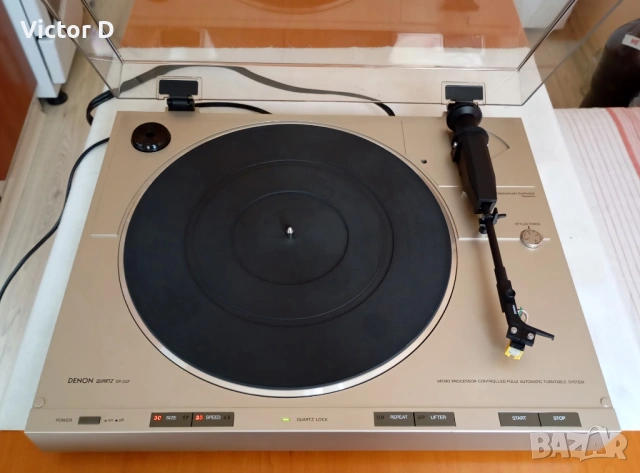 DENON DP-23F-Грамофон direct drive Quartz , снимка 3 - Грамофони - 53074391