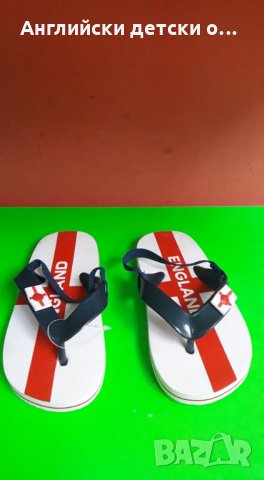 Английски детски джапанки-сандали-MOTHERCARE, снимка 3 - Детски сандали и чехли - 28866160