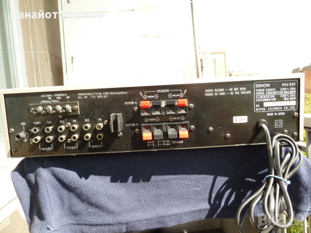 Ресийвър Denon DRA-600, снимка 9 - Ресийвъри, усилватели, смесителни пултове - 38065498