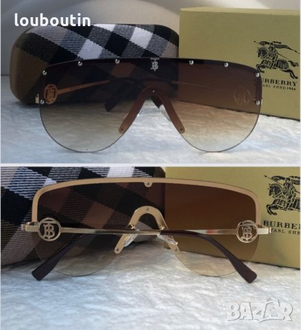 Burberry 2022 маска мъжки слънчеви очила, снимка 1 - Слънчеви и диоптрични очила - 35537270