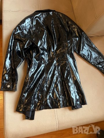 Лачена - латексова рокля на Zara !, снимка 8 - Рокли - 43683957