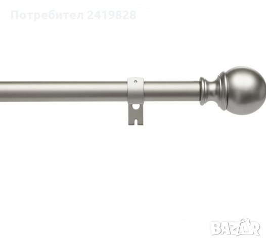 Стойка - корниз за завеси Amazon Basics Ball Finials