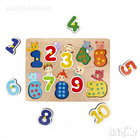 COCOMELON пъзели от дърво 3 бр. 96 0064, снимка 2 - Игри и пъзели - 36473347