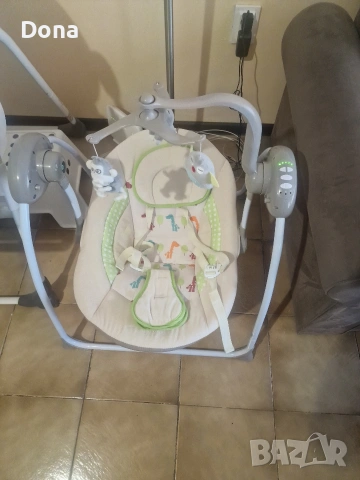 CANGAROO ЕЛЕКТРИЧЕСКА БЕБЕШКА ЛЮЛКА BABY SWING+, снимка 2 - Детски люлки - 53303937