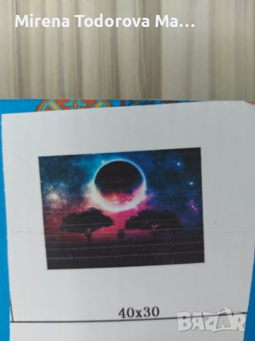 Диамантен гоблен. Комплект за изработване . Квадратни диаманти, снимка 11 - Гоблени - 36902441