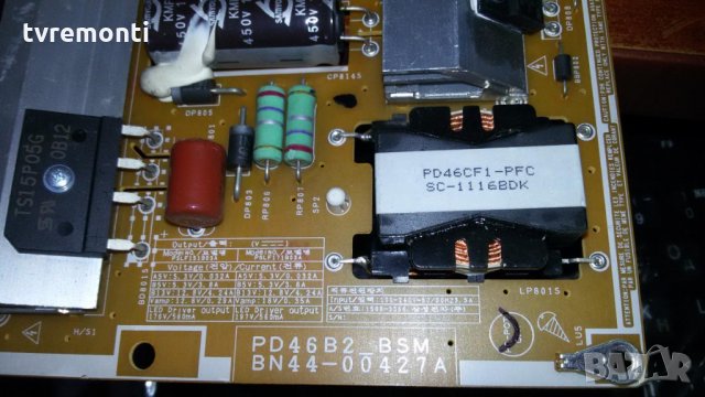 POWER SUPPLY PD46B2_BSM BN44-00427A, снимка 2 - Части и Платки - 27298472