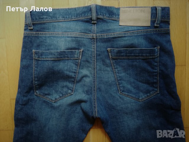 Benetton дънки мъжки, снимка 8 - Дънки - 26473126