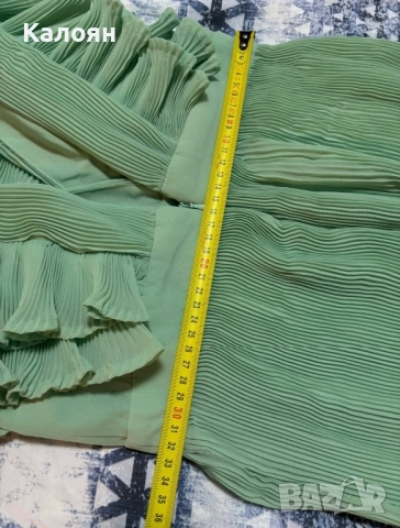 TOPSHOP дамска дълга рокля - размер EUR-36/UK-8, снимка 6 - Рокли - 51800772