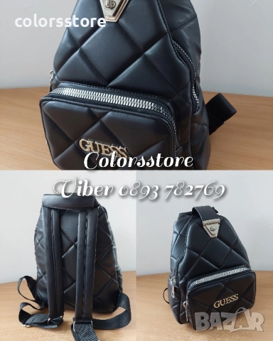 Черна раница Guess код Br207