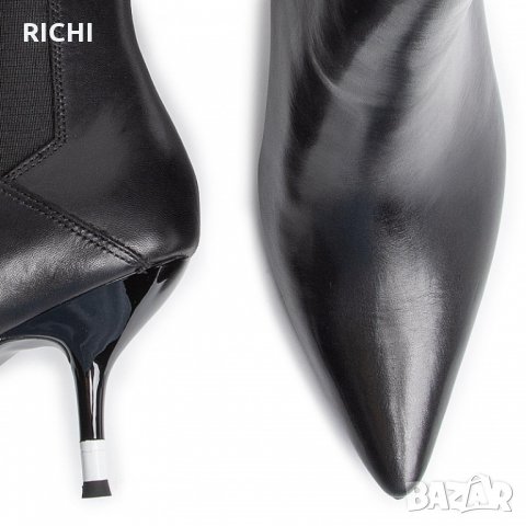 CALVIN KLEIN  Aubrey - естествена кожа боти нови, снимка 3 - Дамски боти - 35634270