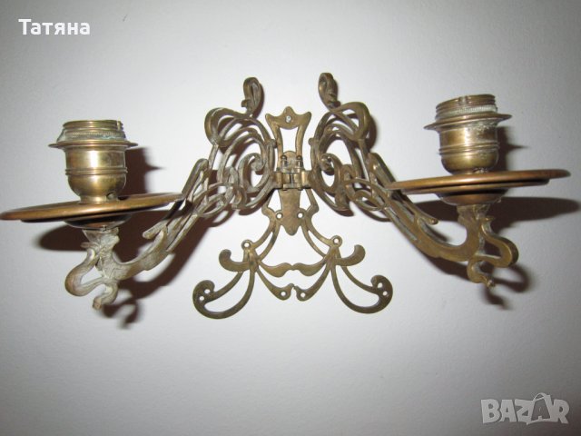 месингови  дръжки за врати  с опция заключване,СВЕЩНИЦИ И АПЛИК  ОТ МАСИВЕН МЕСИНГ, снимка 11 - Интериорни врати - 28891455