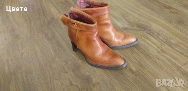 Топли боти естествена кожа 