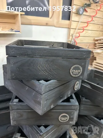 Дървена щайга за корпоративни коледни подаръци, снимка 15 - Друго търговско оборудване - 48924144