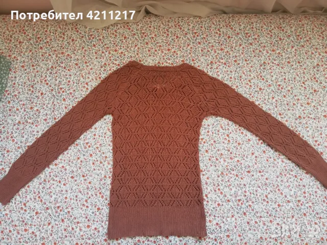 Блуза Bershka, S раазмер, снимка 2 - Блузи с дълъг ръкав и пуловери - 48527064