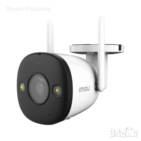 Imou Bullet 2S WiFi булет камера 4MP 2.8 mm LED-30 микрофон SD слот, снимка 2 - HD камери - 43106052