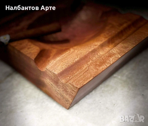 пепелник за пури от махагон сапели - масив, снимка 7 - Други - 53533474