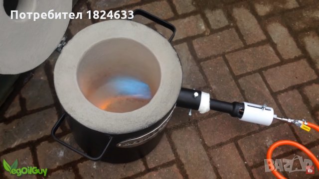 Пропанова горелка за пещ за топене на метали, оджак, огнище. 8 типа, снимка 12 - Други машини и части - 35310470