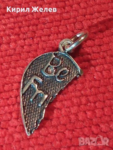 BEST FRIEND - СРЕБЪРНО МЕДАЛЬОНЧЕ - СЪРЧИЦЕ - Най-ДОБЪР ПРИЯТЕЛ СРЕБРО 925 АРТ ПЕНДАНТ 30695, снимка 3 - Колиета, медальони, синджири - 40488178