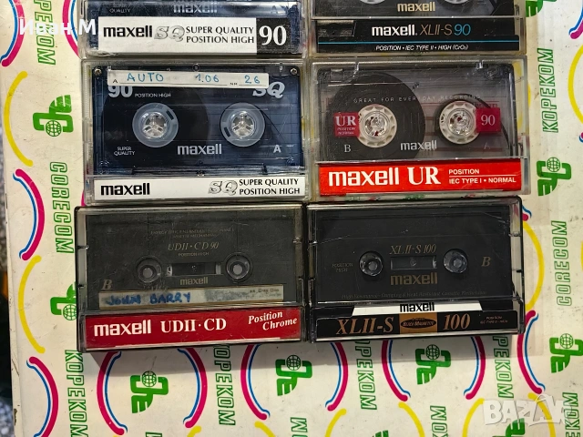 8 броя 90 минутни Maxell аудиокасети , снимка 5 - Радиокасетофони, транзистори - 53033186