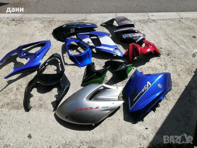 спойлери кори пластмаси и седалка за скутер , снимка 12 - Части - 50339800