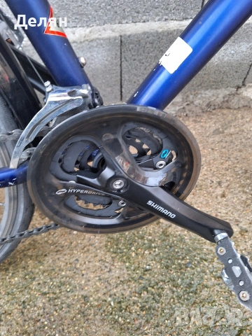 Велосипед STEVENS 28",алуминиева рамка,скорост 3×8,монтаж SHIMANO, снимка 8 - Велосипеди - 53600168