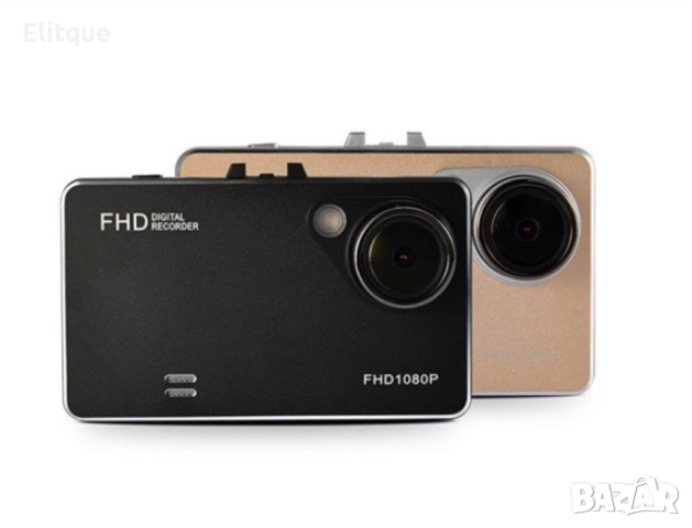 Стилен DVR в златисто или черно с 2,4 инча екран и голям ъгъл на виждане AC81, снимка 16 - Друга електроника - 52814913