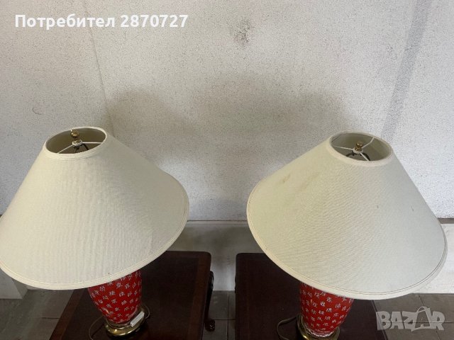Порцеланови нощни лампи, снимка 5 - Настолни лампи - 38575901