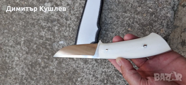 Нож от стомана S390, снимка 2 - Ножове - 50866995