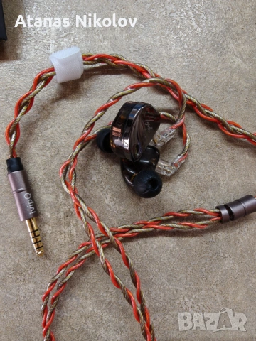 CCA Hydro + 4.4mm балансиран кабел Ivipq – като нови, снимка 2 - Слушалки и портативни колонки - 53162558