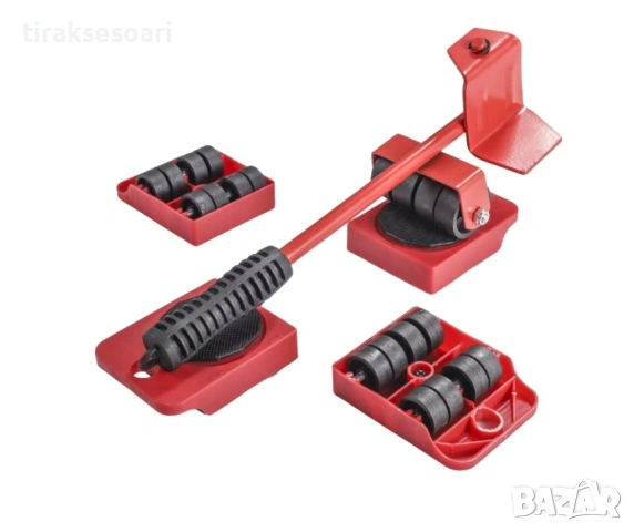 Комплект за повдигане и преместване на мебели до 200 кг