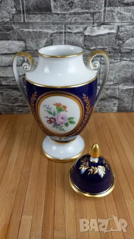 Ваза с капак – Heinrich, снимка 3 - Вази - 50338270