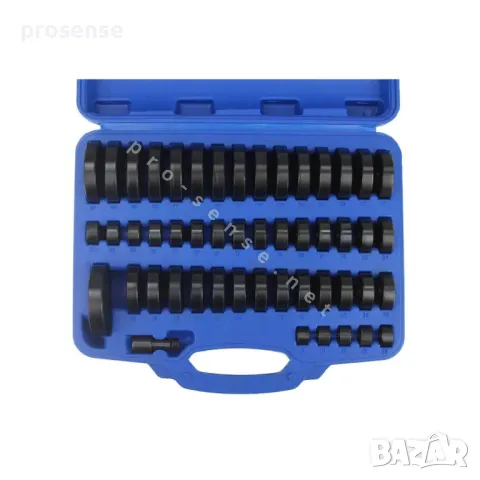 Дорници избиване и набиване на лагери, втулки 51 части , снимка 3 - Аксесоари и консумативи - 36422846