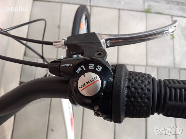 Продавам колела внос от Германия Алуминиев двойно сгъваем велосипед TOUR SPORT 24 цола SHIMANO NEXUS, снимка 8 - Велосипеди - 32577736