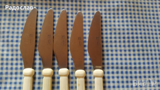 стари ножове П. Денев, снимка 3 - Прибори за хранене, готвене и сервиране - 43844594