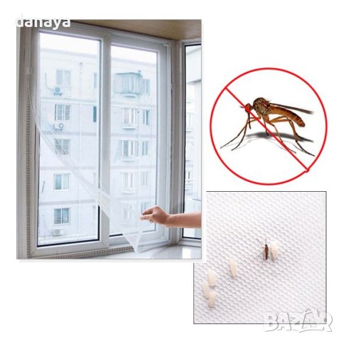 384 Мрежа против комари за прозорец комарник за прозорци против насекоми, снимка 2 - Други - 40322044
