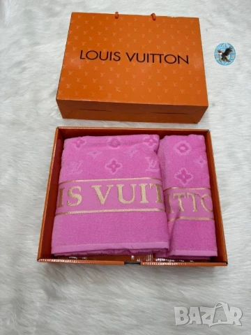 плажни хавлии в кутия louis vuitton Victoria's secrets hermes hugo boss gucci , снимка 9 - Хавлиени кърпи - 50592795