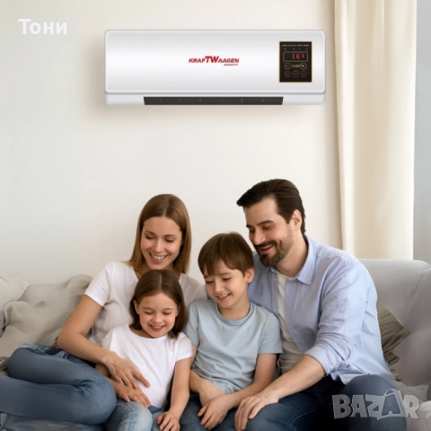 Стенна печка KraftWaagen 3 в 1 – отопление и охлаждане за всяка стая, снимка 5 - Отоплителни печки - 51943959