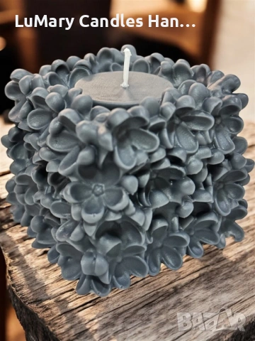 Свещ “ Цветчета”, снимка 5 - Декорация за дома - 53223403