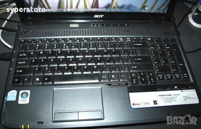 Лаптоп Acer Aspire 5735-4624 T3200 RAM-3GB,HDD-160 GB,15,6",LAN,WiFi,DVD, снимка 5 - Лаптопи за дома - 14143923